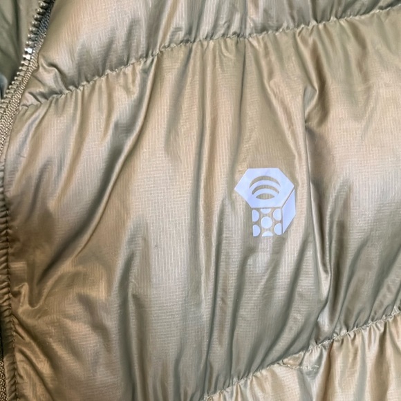 Mountain Hardwear Green Puffer Jacket Quilted Insulatation Vest - Picture 4 of 7